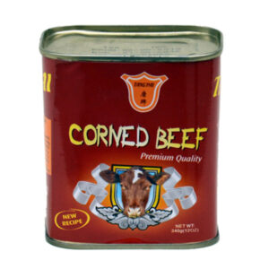 Factory Direct Halal Salt Preserved Canned Corned Beef 340g Luncheon Meat