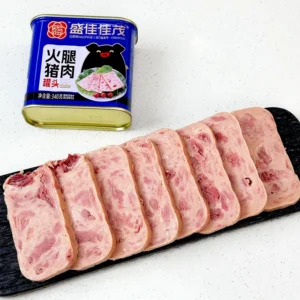 Factory Direct Sale Premium Quality 340g Canned Pork Luncheon Meat Salt Preserved Black Pig Ham
