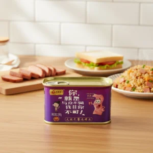 Factory Price Pork Ham Part Luncheon Meat High Quality Pork Luncheon Meat Canned