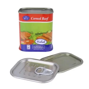 Food Grade Safe Tinplate Can Lid Easy to Open Luncheon Meat Beef Chicken Can Lid