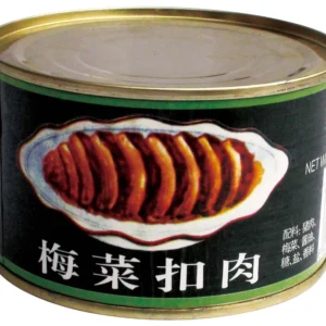 Fragrant Preserved Vegetable Taste Stewed Pork Belly Slice Canned