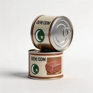 Halal Canned Beef Brisket Forequarter Stew Corned Luncheon 500g OEM ODM Factory Direct Private Label Bulk Shandong