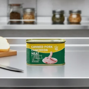 High Energy Good Taste 198g Canned Pork Luncheon Meat for Outdoor