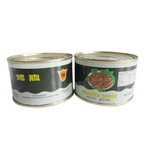 ISO Halal Canned Spice Infused Roasted Goose 227g 3 Year Shelf Life Factory Direct Ready to Eat Bulk Sale