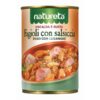 Natureta Sterilized Seasoned 415g X 12 Pcs Canned Pork Meat Beans with Sausage ETA KAMNIK D.O.O. Model 1102290
