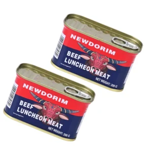 OEM 200g X 48 Canned Beef Luncheon Meat Ready to Eat