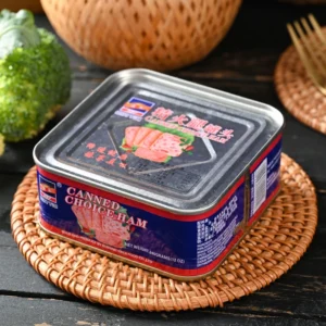 OEM 340g Sterilized Canned Pork Ham Luncheon Meat