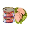 OEM 360g 48 Can Sterilized Canned Pork Preserved Luncheon Meat Ready to Eat 3 Year Shelf Life