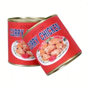 OEM Instant Meals 340g Canned Chicken Meat Curry Sauce Ready to Eat