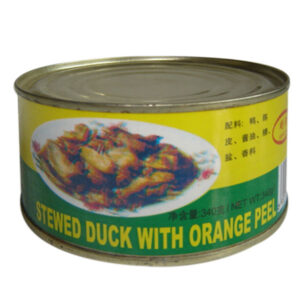 Premium Bulk Canned Stewed Duck with Orange Peel Ready to Eat