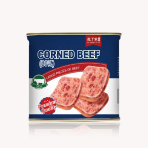 Premium Corned Beef 340G High Quality Canned Meat Perfect for Sandwiches Breakfast Camping & Emergency Supplies
