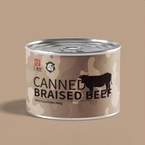 Premium Quality Delicious Taste Halal Canned Food Corned Beef Preserved with Salt