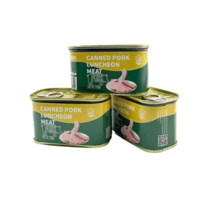 Products 340g Ready Eat Pork Canned Luncheon Meat Tins