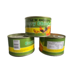 Salt Preserved Canned Curry Chicken Tender and Flavorful Curried Meat in Convenient Cans