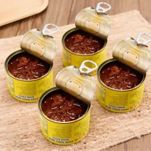 Salt Tasty Canned Food Canned Pork Mince with Bean Paste Mixed Pork Sauce Ready to Eat Food