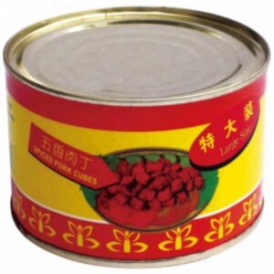 Salt Tasty Canned Food Canned Spiced Pork Cubes Ready to Eat Food
