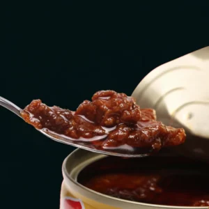 Savory 180g Canned Pork Mince with Bean Paste Canned Meat Paste With Easy Open Lid Factory Direct Supply Long Shelf Life