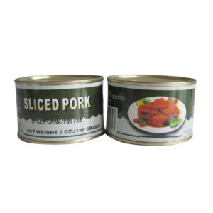 Slice Pork Canned Food for Luncheon Ready to Eat Meat