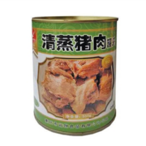 Steamed Canned Pork Ready to Eat and Convenient Food As Well As Meal Products