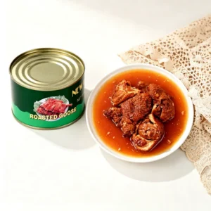 Traditional Roasted Goose in Tin Can